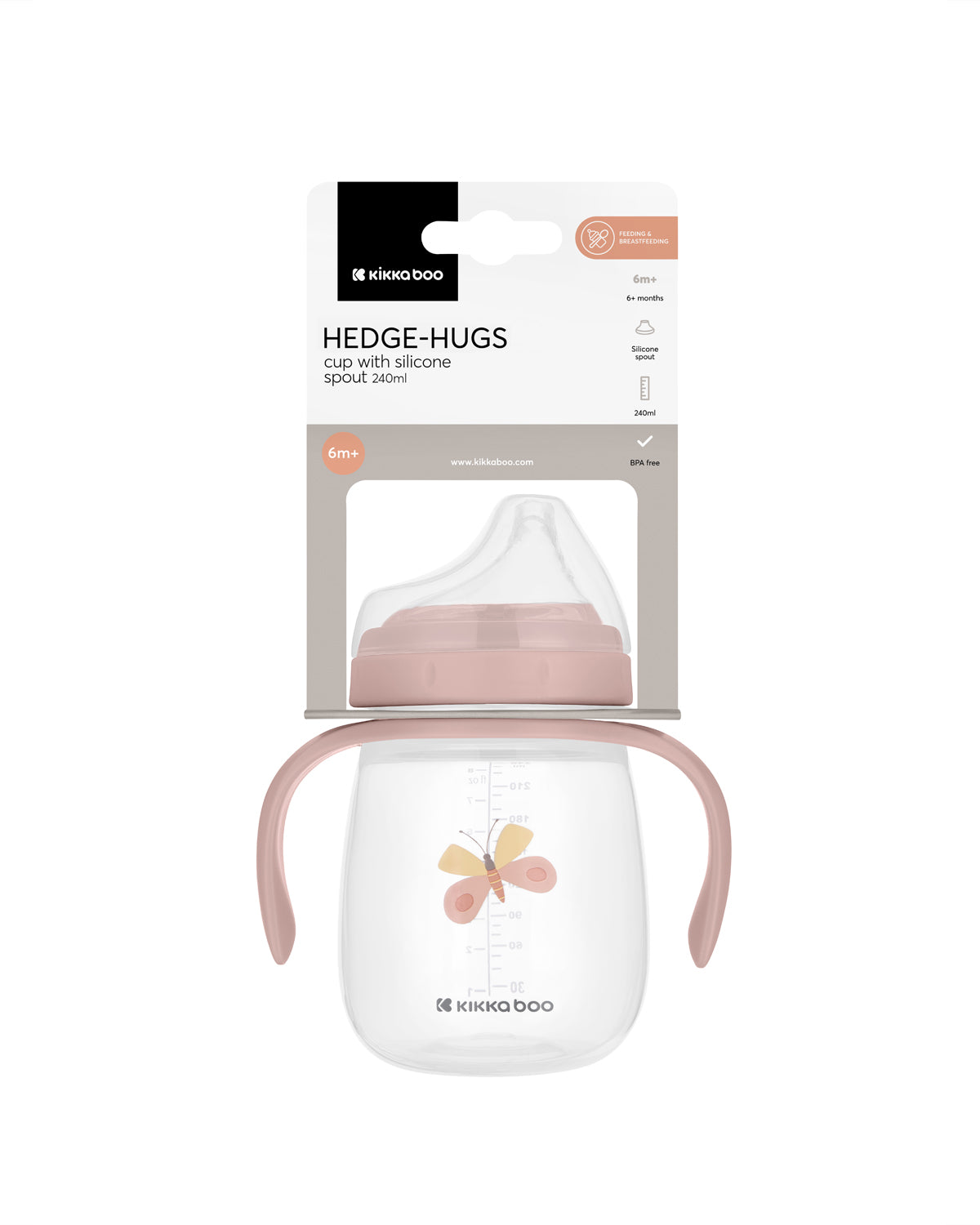 Чаша със силиконов накрайник 240мл Hedge-hugs - снимка 4