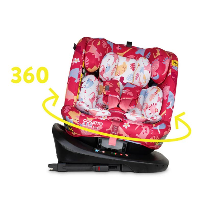 Cosatto CT5885 Get Set Gro I-Size 360 столче за кола DINO DELITE - снимка 4