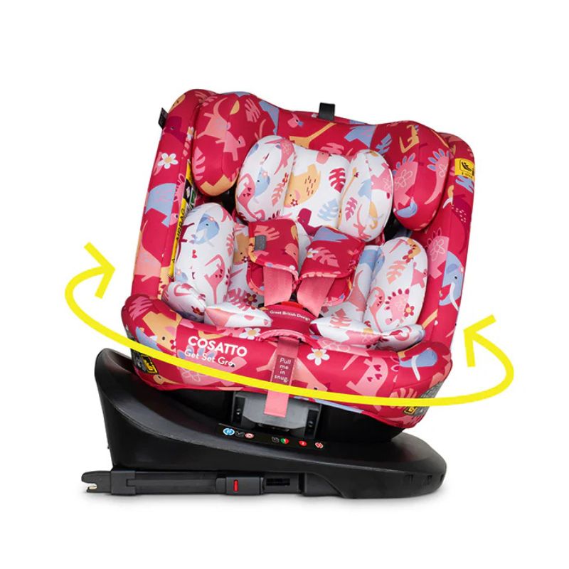 Cosatto CT5885 Get Set Gro I-Size 360 столче за кола DINO DELITE - снимка 3