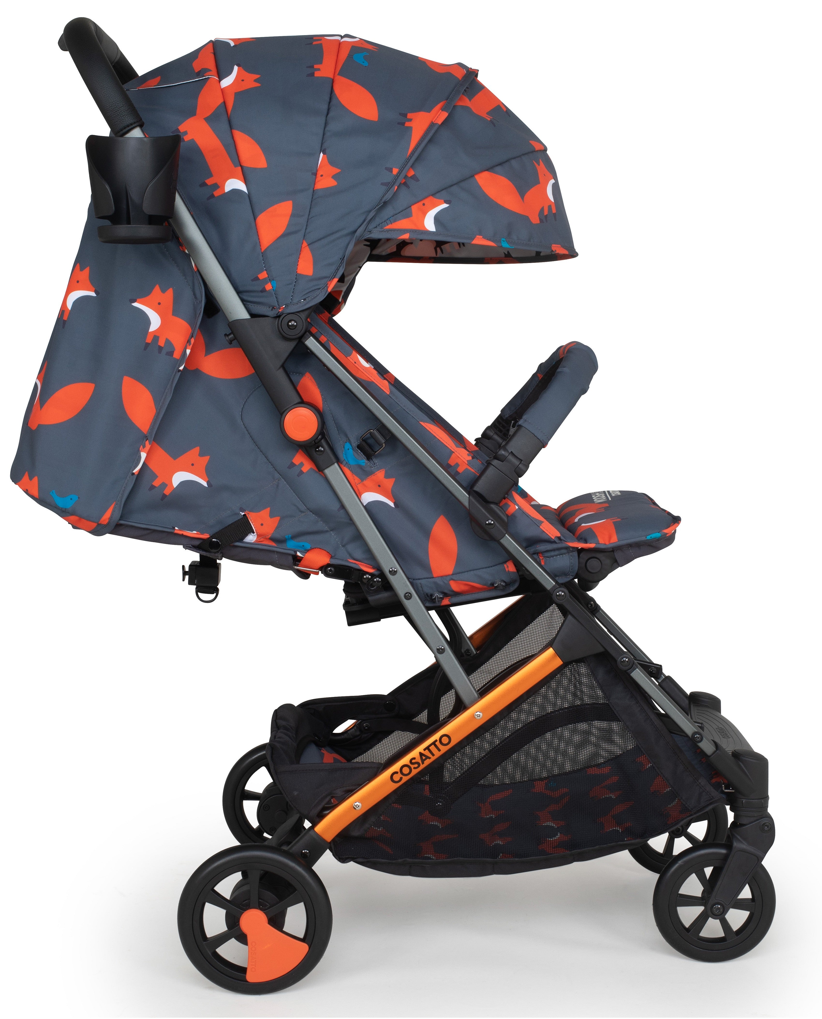 Cosatto CT5056 Woosh 3 Charcoal Mister Fox BB бебешка количка - снимка 2
