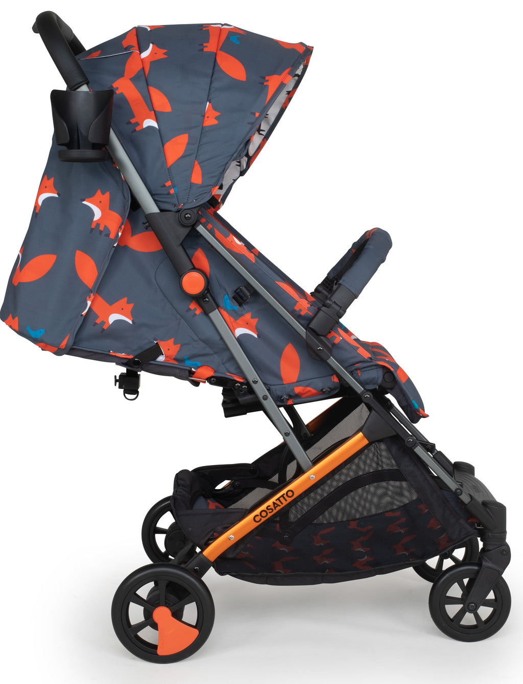 Cosatto CT5056 Woosh 3 Charcoal Mister Fox BB бебешка количка - снимка 3