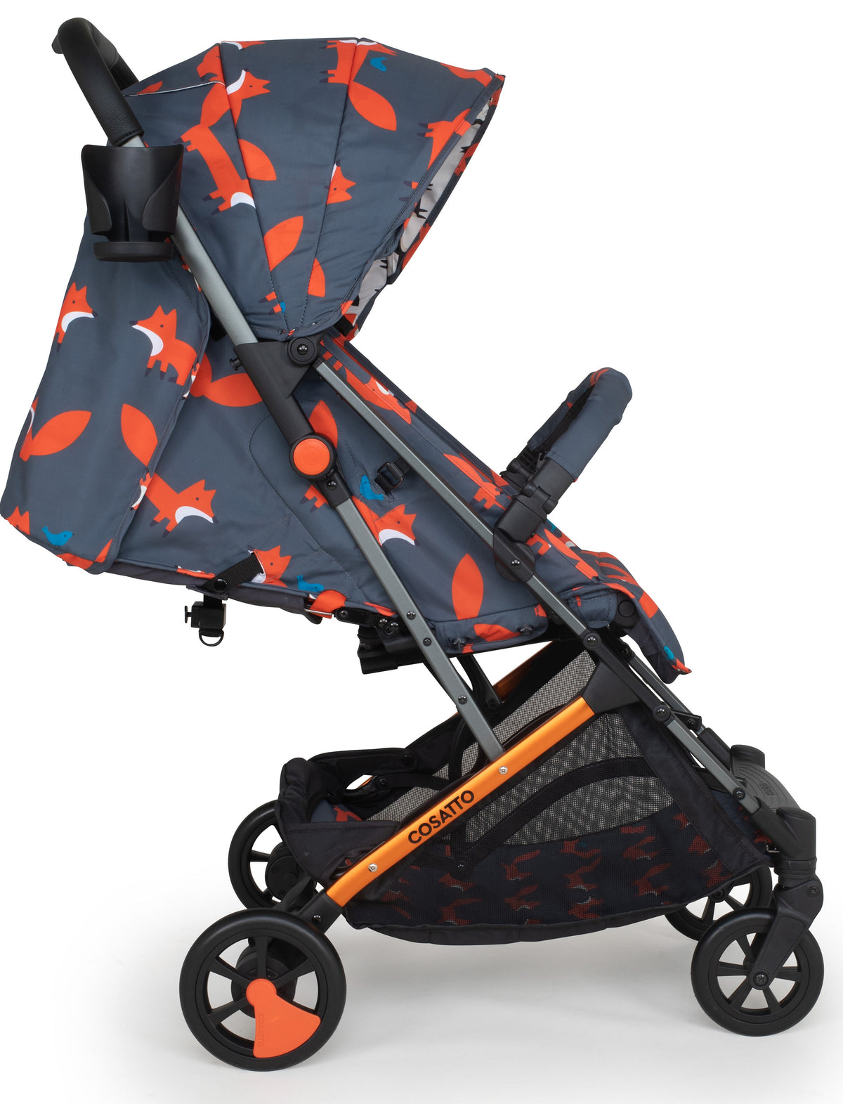 Cosatto CT5056 Woosh 3 Charcoal Mister Fox BB бебешка количка - снимка 3