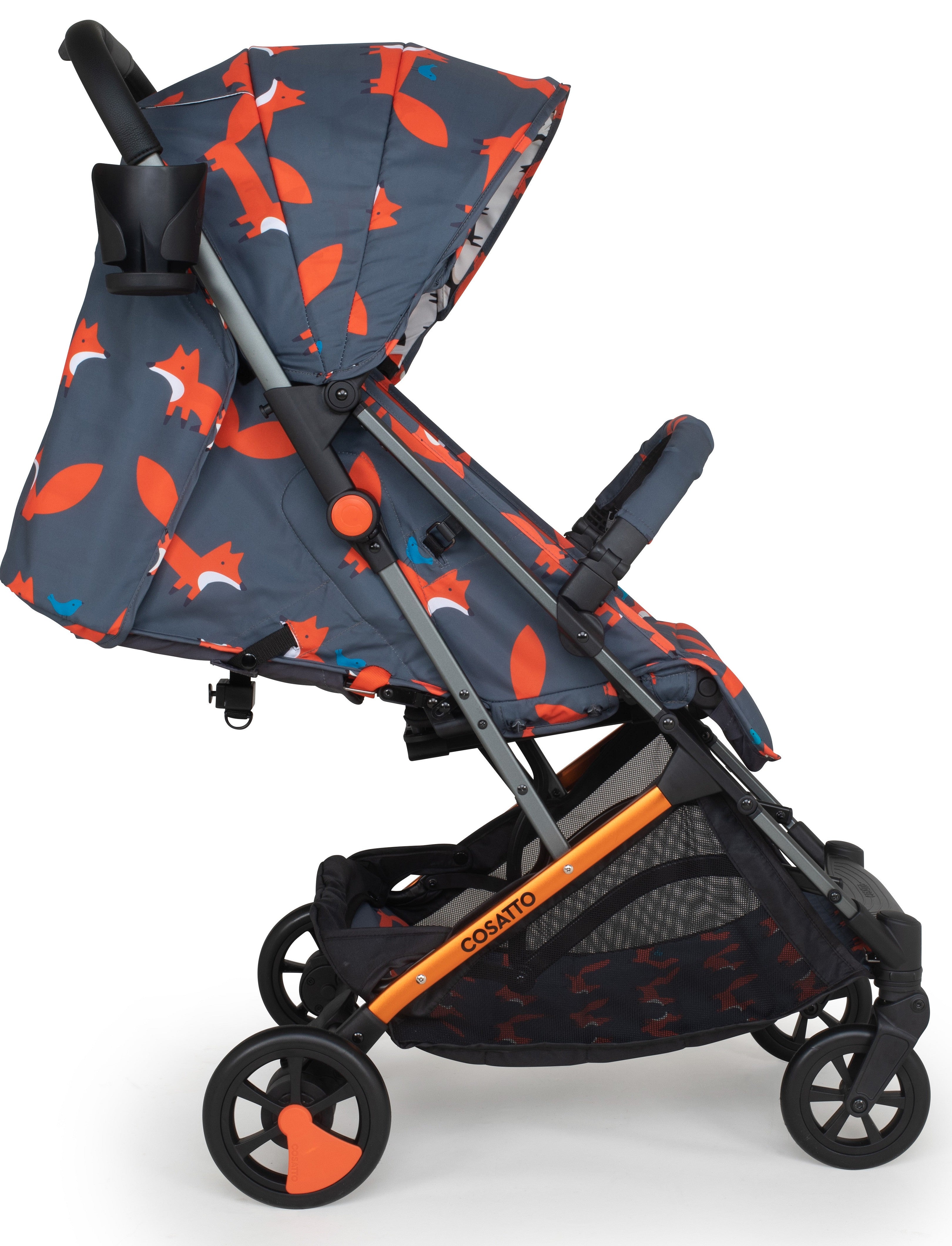Cosatto CT5056 Woosh 3 Charcoal Mister Fox BB бебешка количка - снимка 3