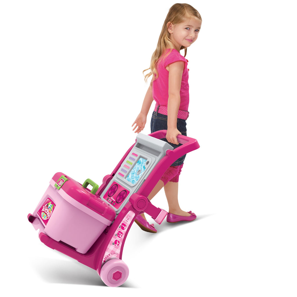 Детска кухня Buba Kitchen little Chef 008-927, Розова - снимка 2