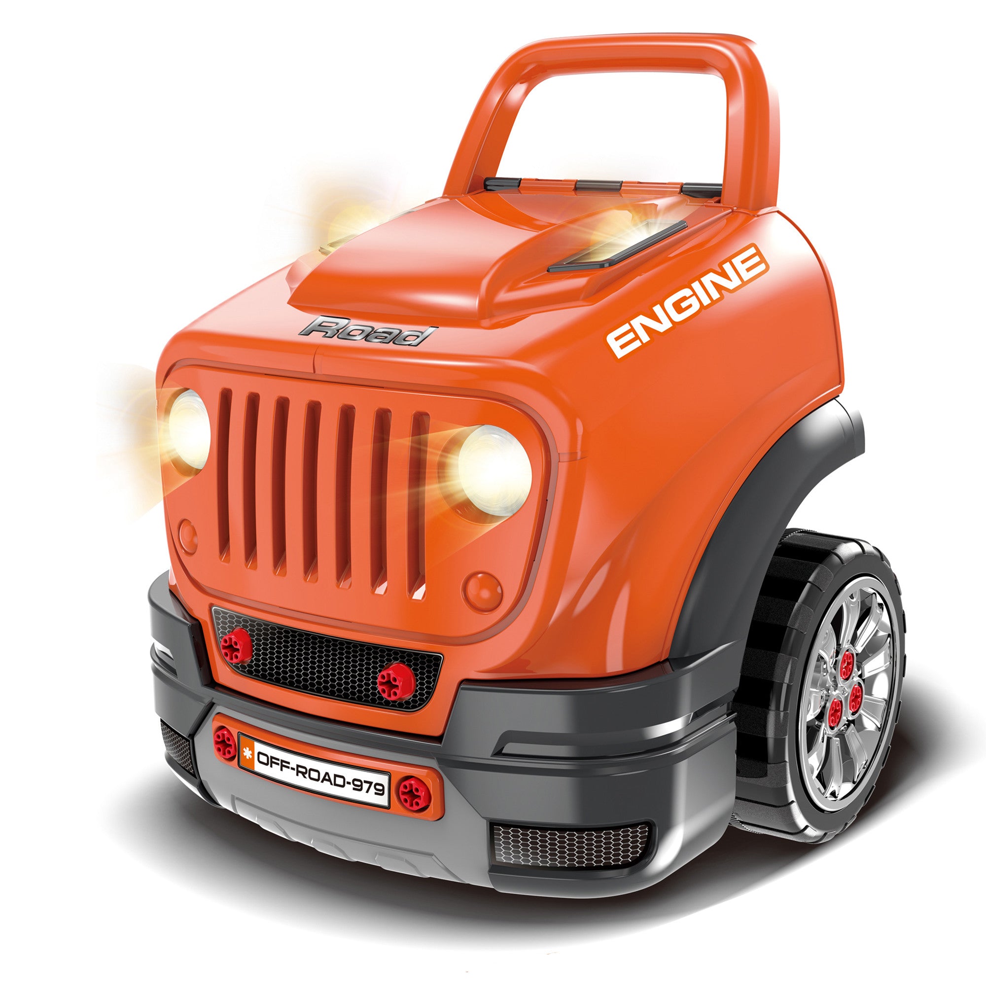 Детски комплект Motor Masters 008-979 оранжев - снимка 2