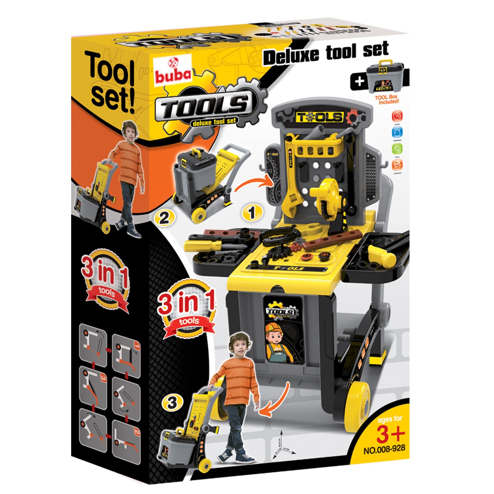 Детски компл с инстр Buba 008-928, Deluxe tool - снимка 3