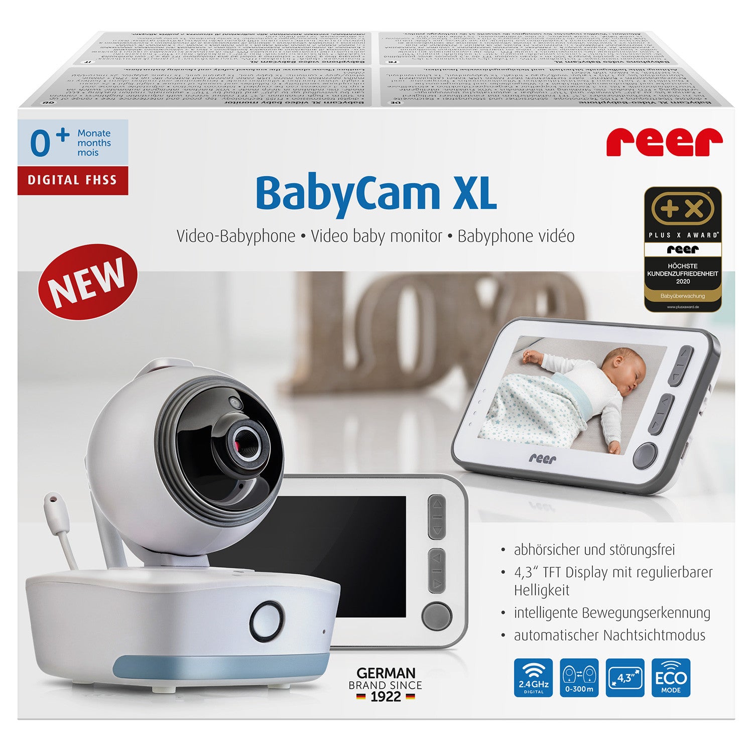 80440 Reer BabyCam XL видео бебефон - снимка 8