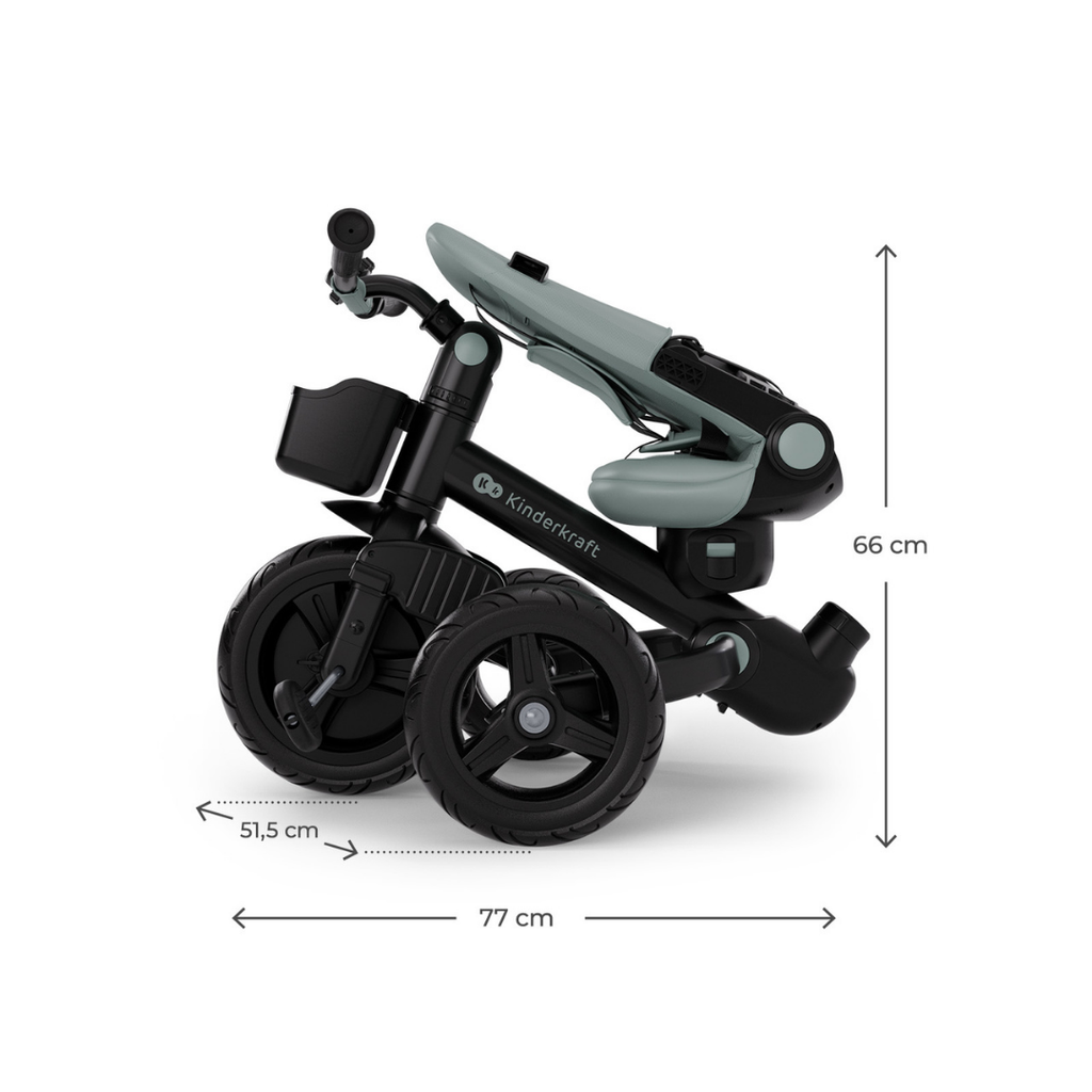 Kinderkraft AVEO 2 Plus триколка GREEN - снимка 14