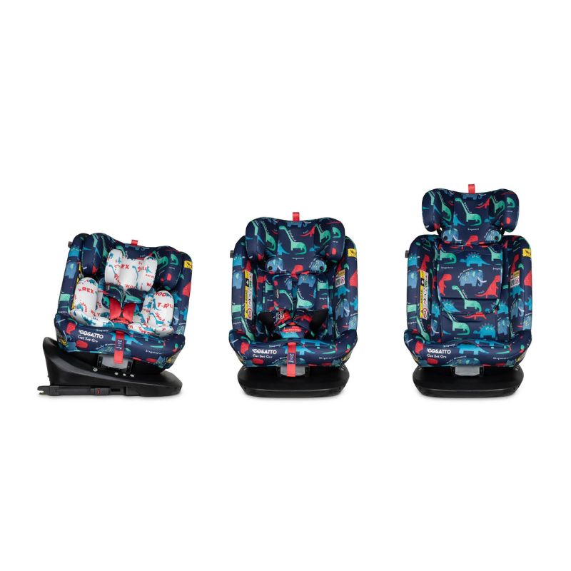 Cosatto CT5829 Get Set Gro I-Size 360 столче за кола D IS FOR DINO - снимка 7