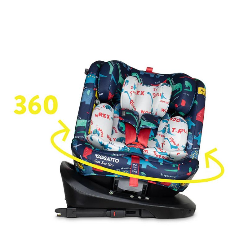 Cosatto CT5829 Get Set Gro I-Size 360 столче за кола D IS FOR DINO - снимка 3