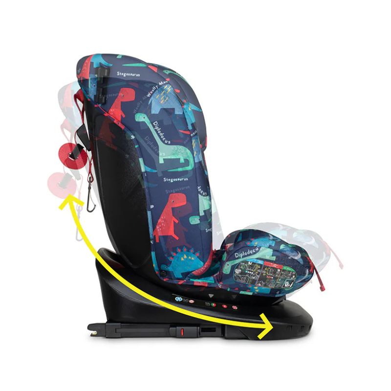Cosatto CT5829 Get Set Gro I-Size 360 столче за кола D IS FOR DINO - снимка 4