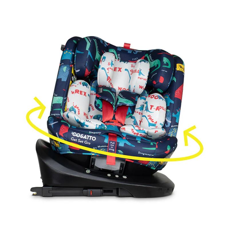 Cosatto CT5829 Get Set Gro I-Size 360 столче за кола D IS FOR DINO - снимка 2