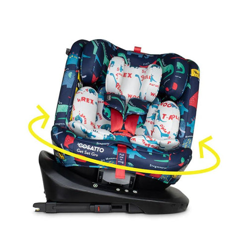 Cosatto CT5829 Get Set Gro I-Size 360 столче за кола D IS FOR DINO - снимка 2