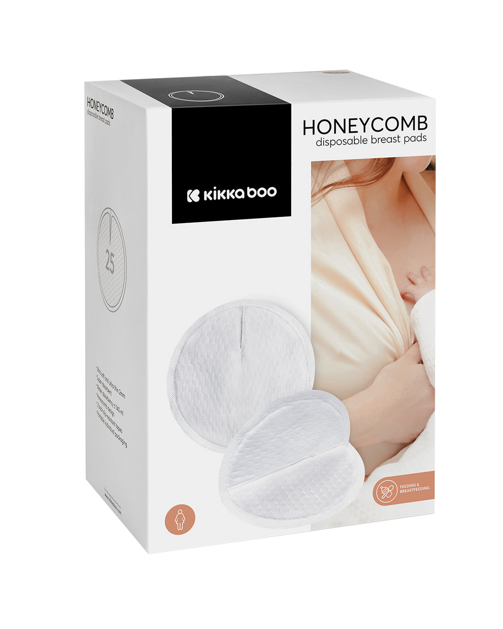 Подплънки за гърди еднократни Honeycomb 25 бр. | Kikkaboo