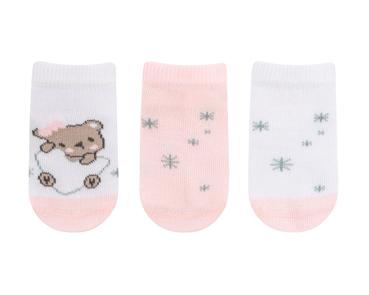 Бебешки летни чорапи Dream Big Pink 2-3г - снимка 3