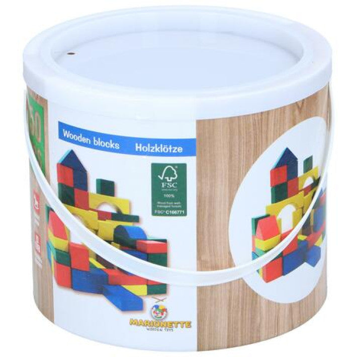 Marionette 27000 дървени блокчета 50 бр - снимка 2