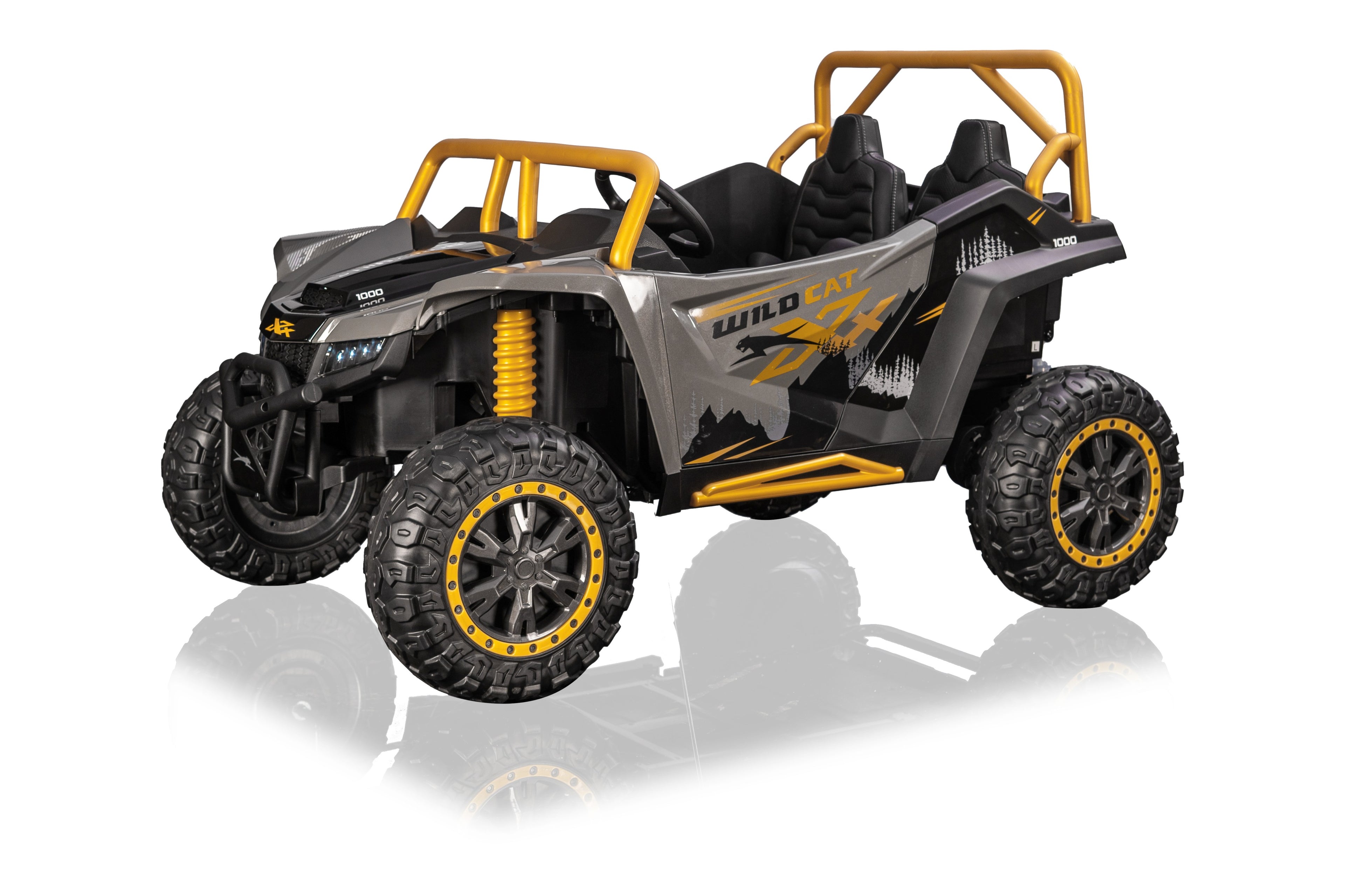 Акумулаторна кола Licensed Arctic Cat Grey - снимка 3