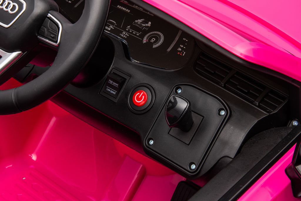 Акумулаторна кола Licensed Audi Q7 Pink - снимка 8