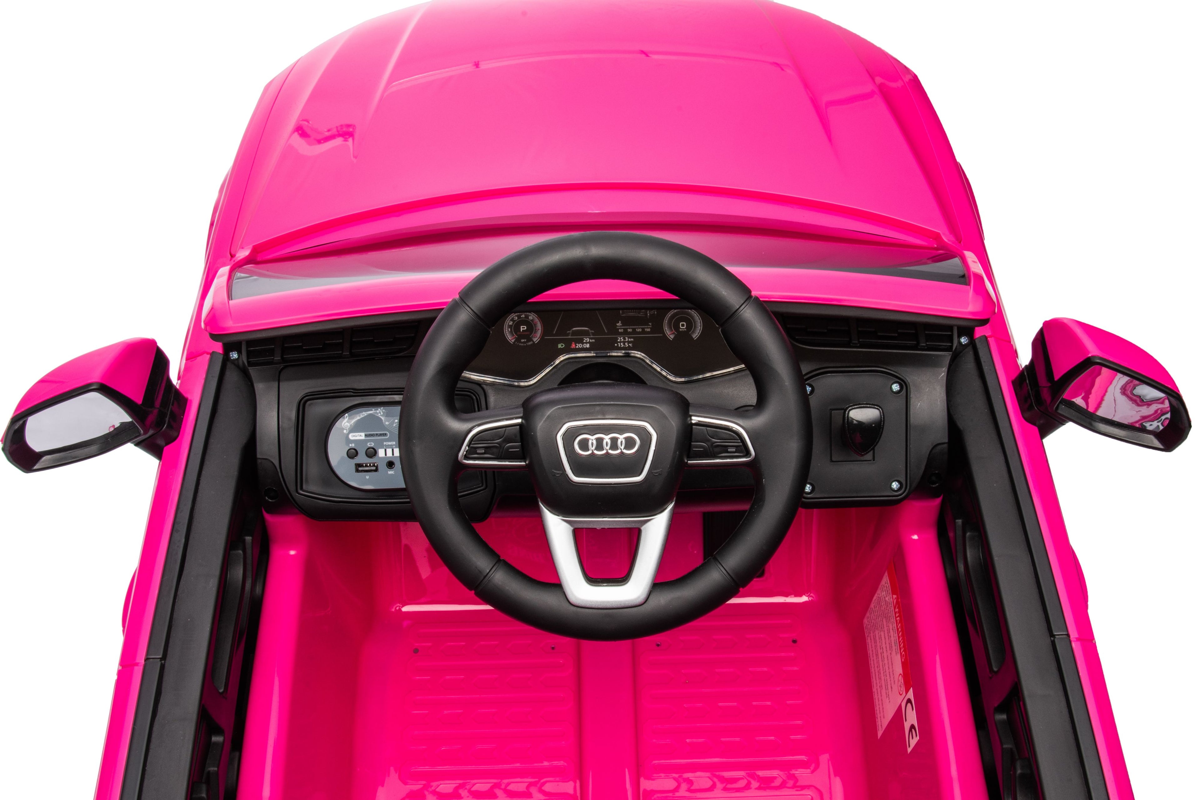 Акумулаторна кола Licensed Audi Q7 Pink - снимка 10