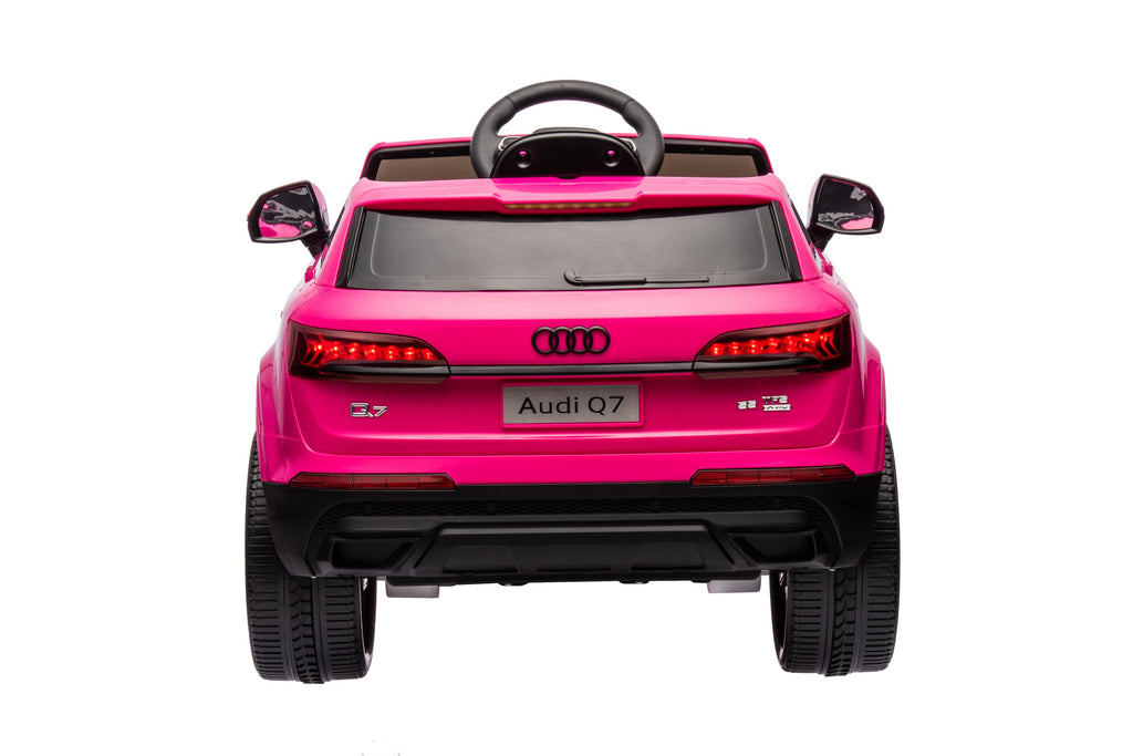 Акумулаторна кола Licensed Audi Q7 Pink - снимка 3