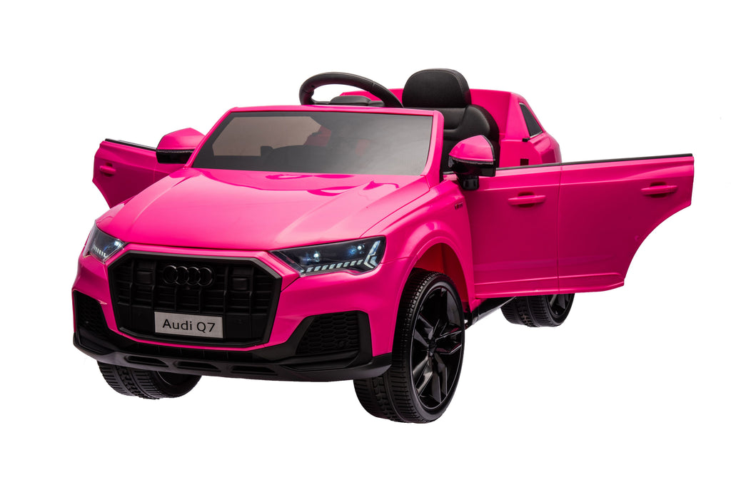 Акумулаторна кола Licensed Audi Q7 Pink - снимка 5
