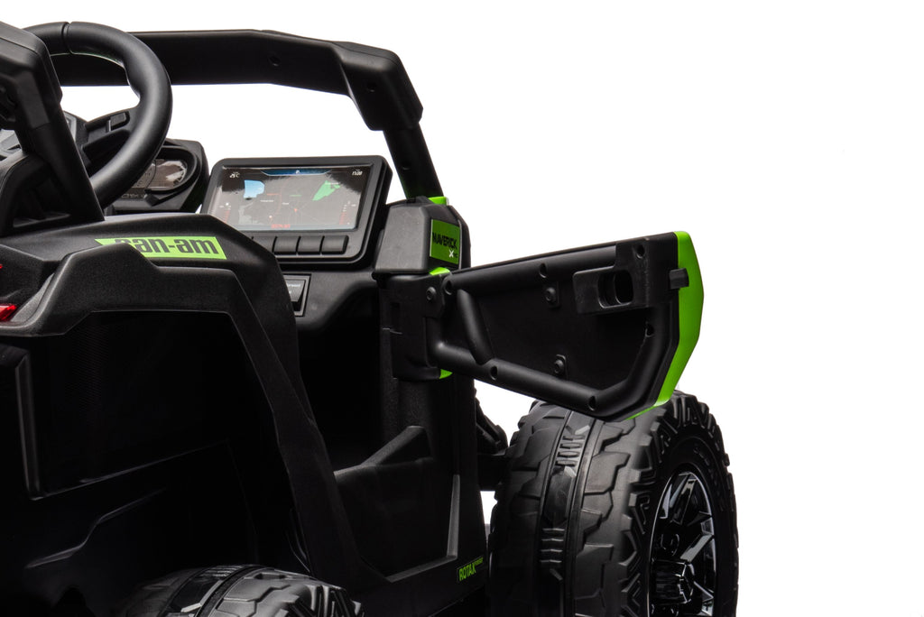 Акумулаторна кола Licensed Can Am Maverick UTV Green - снимка 9