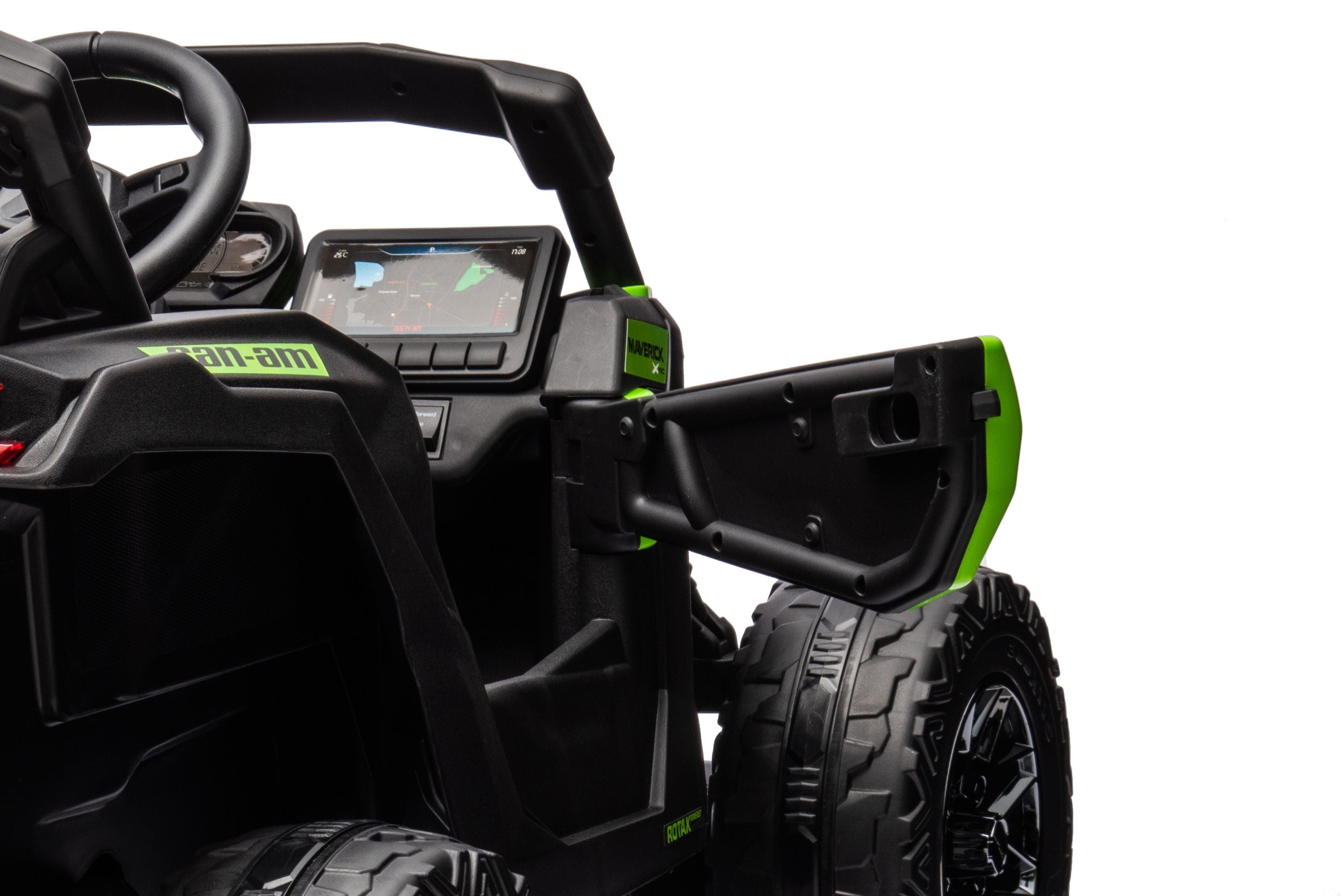 Акумулаторна кола Licensed Can Am Maverick UTV Green - снимка 9