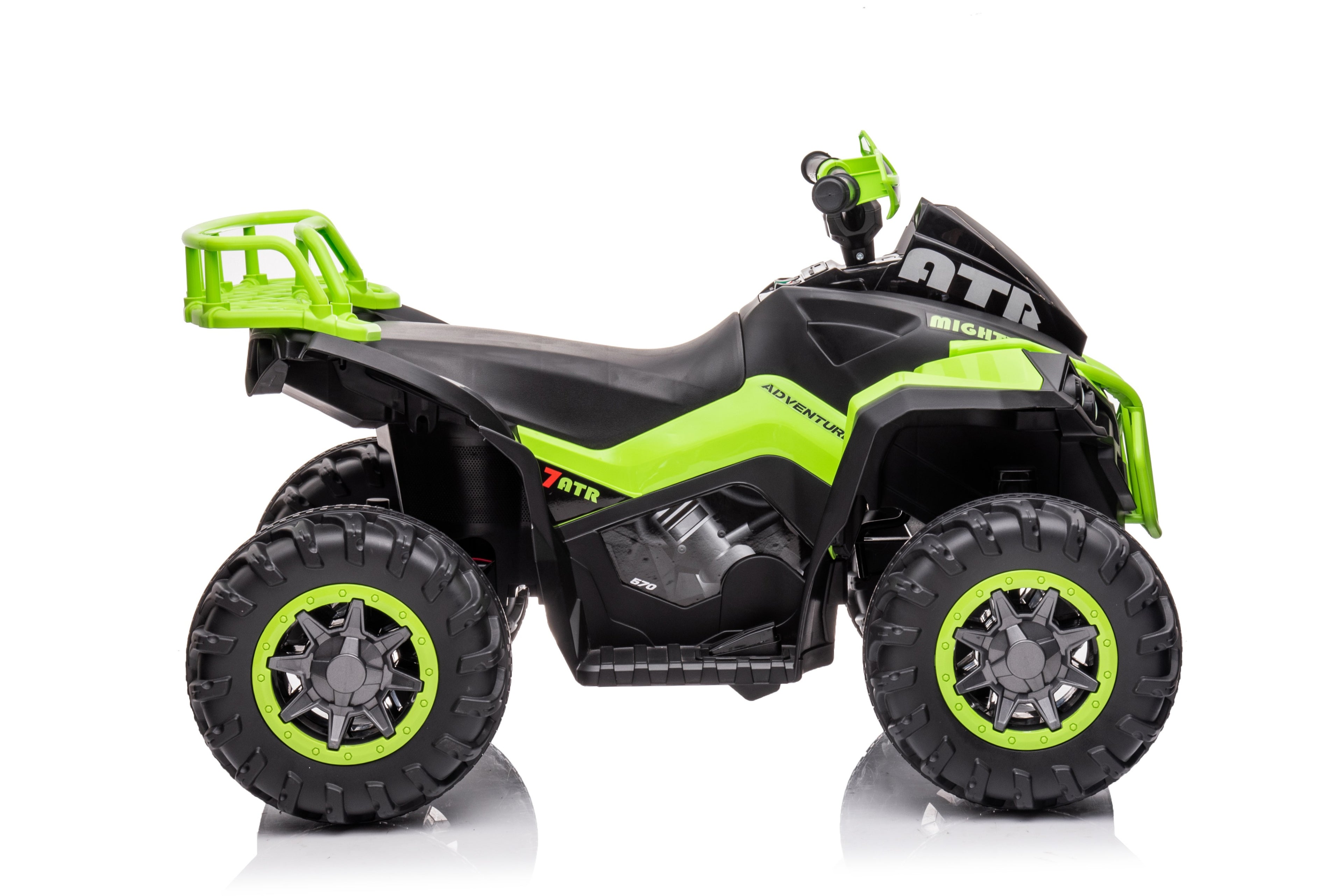 Акумулаторна кола Buggy Basket Green - снимка 4