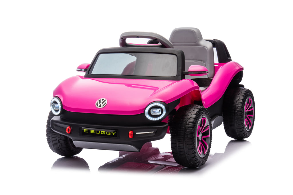 Акумулаторна кола Licensed Volkswagen E Buggy Pink - снимка 4