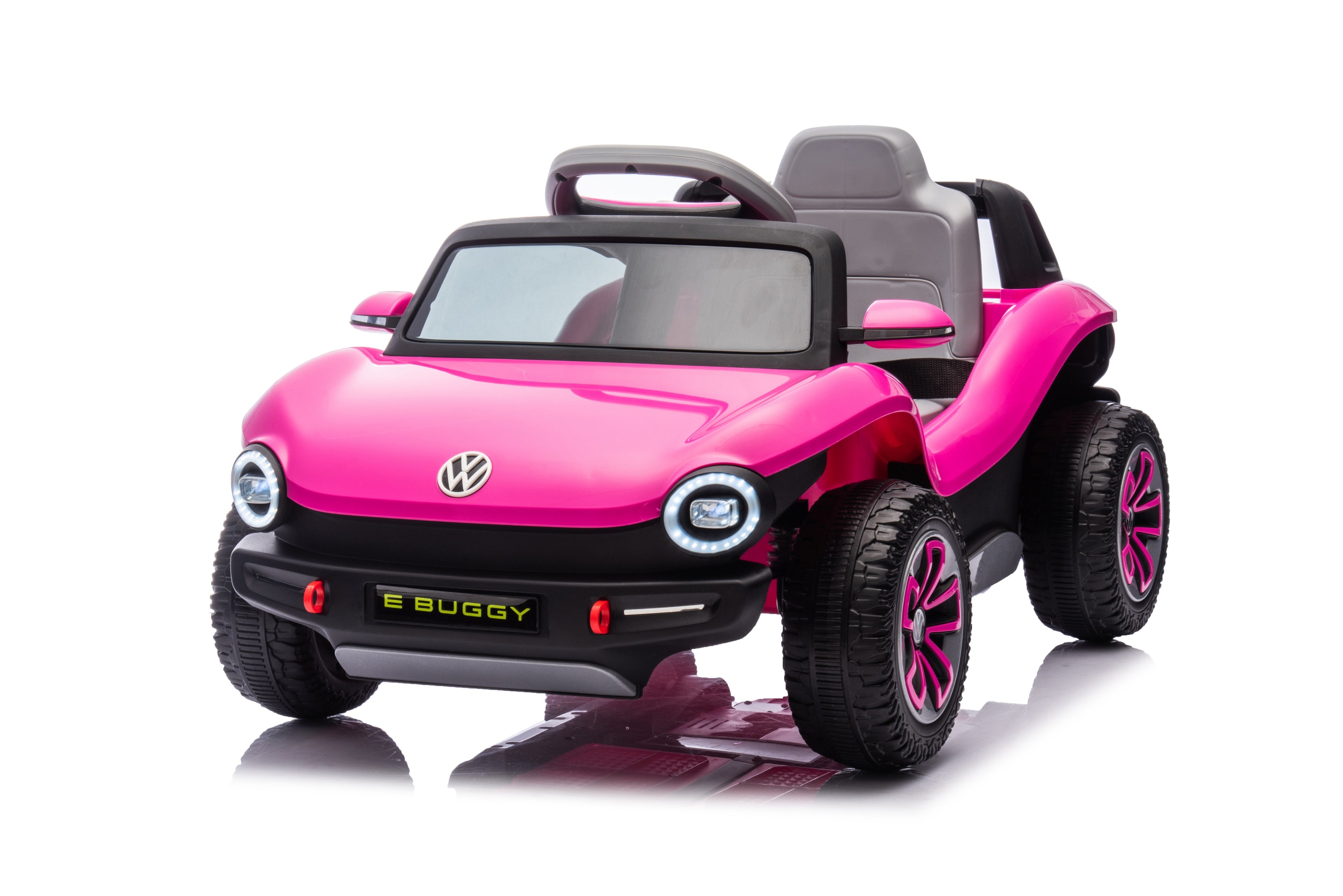 Акумулаторна кола Licensed Volkswagen E Buggy Pink - снимка 4
