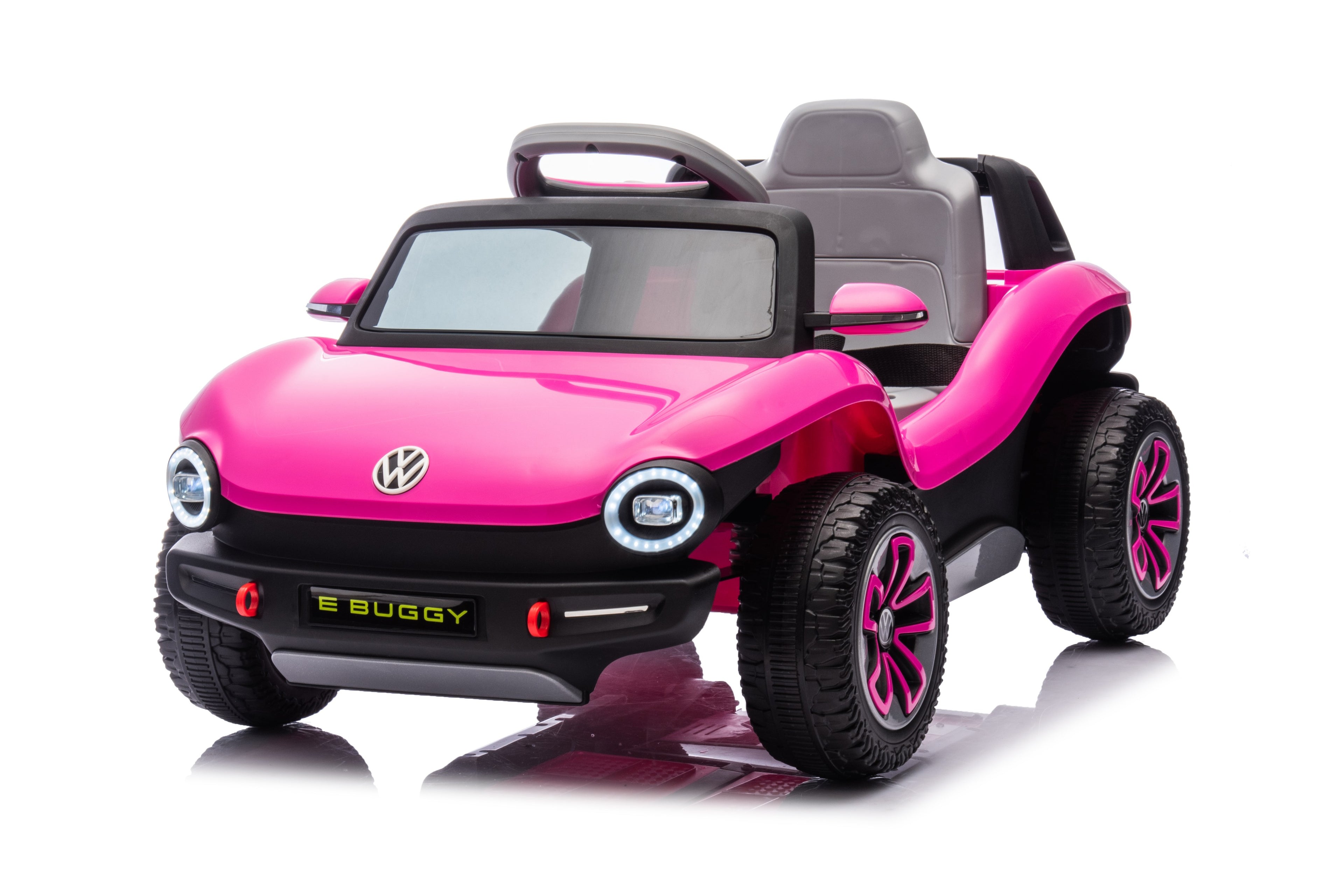 Акумулаторна кола Licensed Volkswagen E Buggy Pink - снимка 7