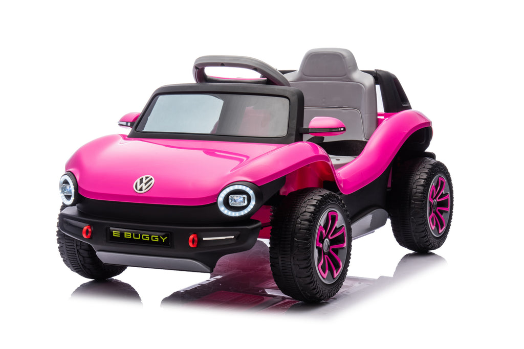 Акумулаторна кола Licensed Volkswagen E Buggy Pink - снимка 5