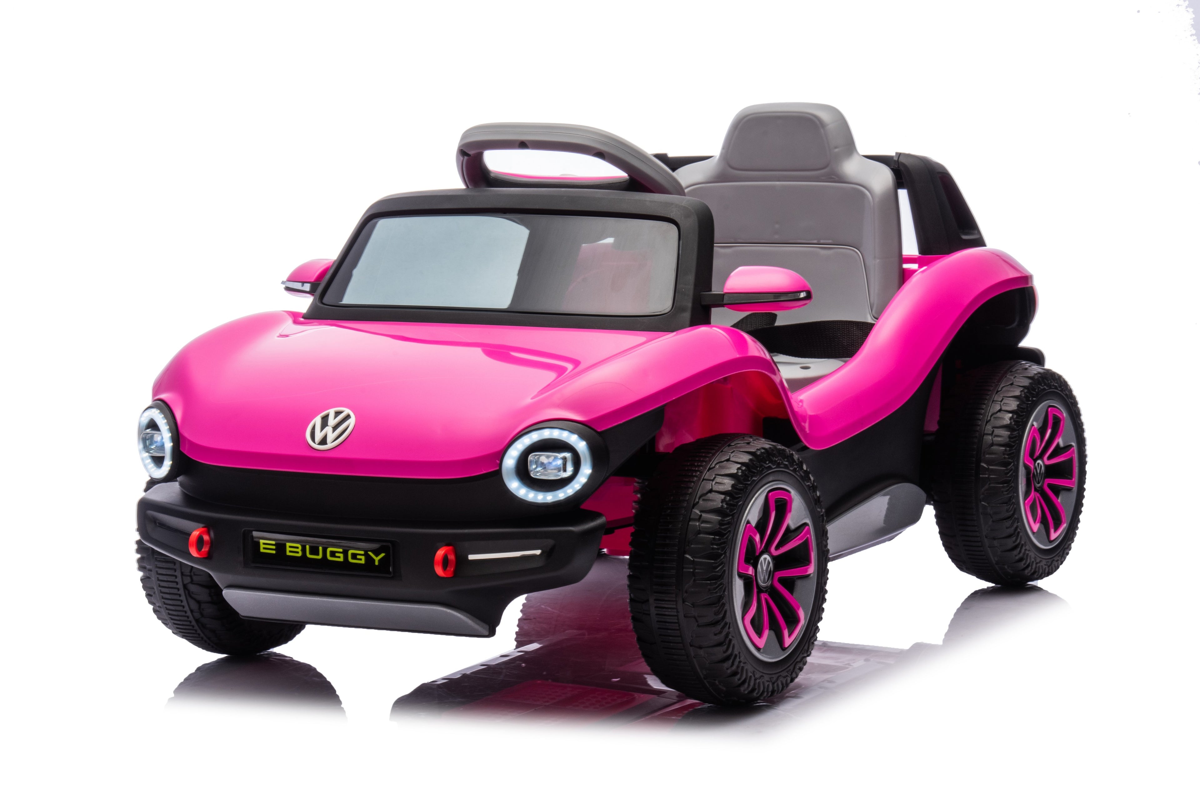 Акумулаторна кола Licensed Volkswagen E Buggy Pink - снимка 9