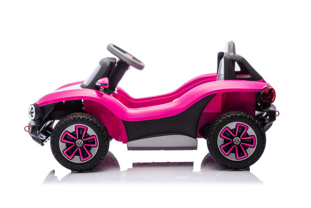 Акумулаторна кола Licensed Volkswagen E Buggy Pink - снимка 8