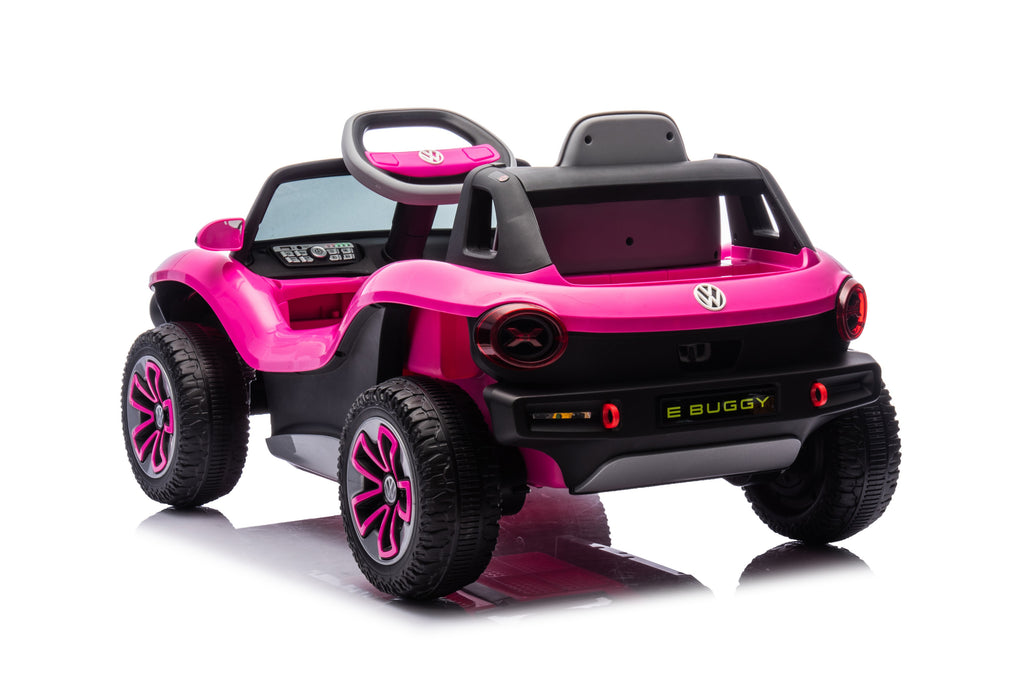Акумулаторна кола Licensed Volkswagen E Buggy Pink - снимка 10