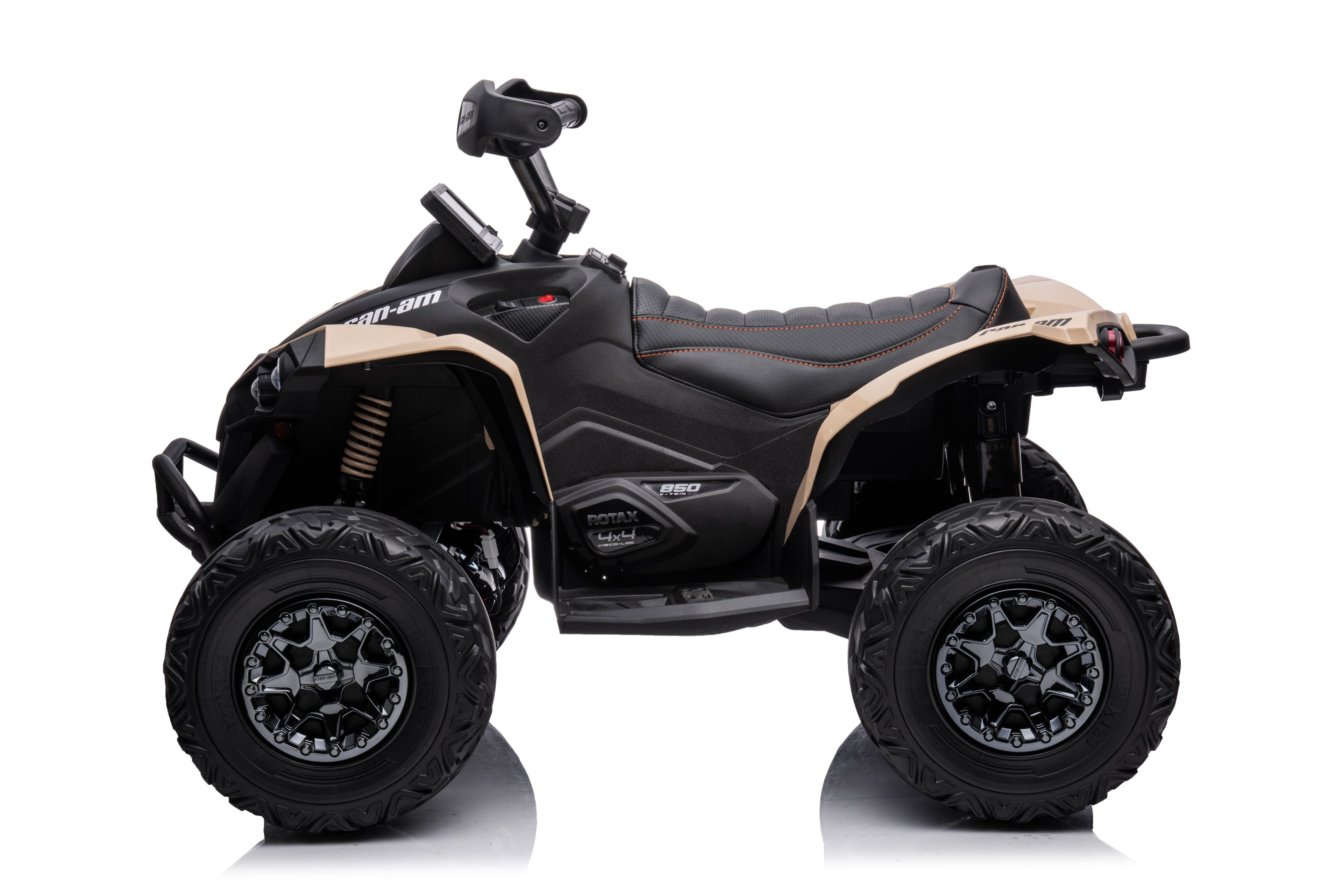 Акумулаторна кола Licensed Can AM Renegade ATV Khaki - снимка 3