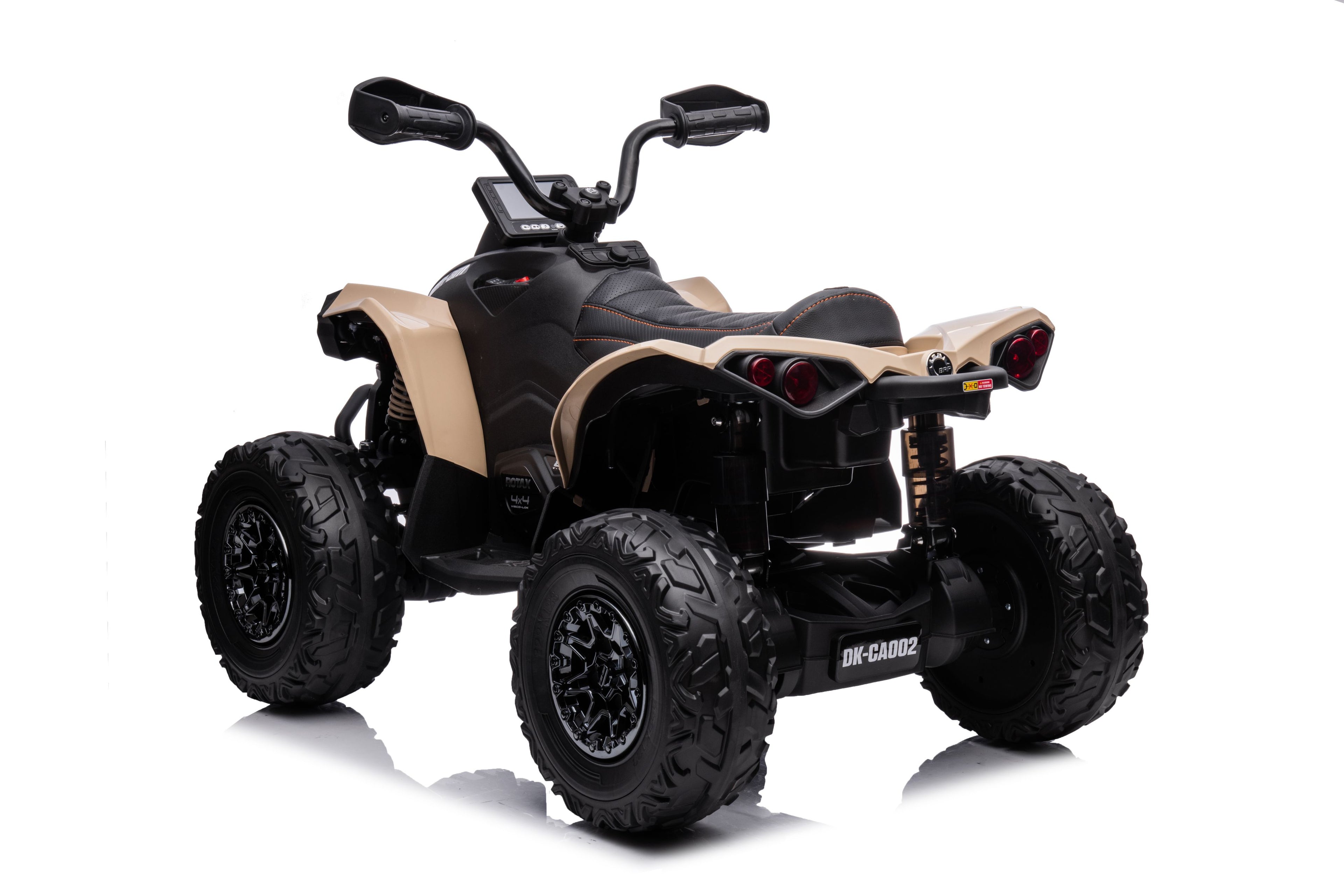 Акумулаторна кола Licensed Can AM Renegade ATV Khaki - снимка 5