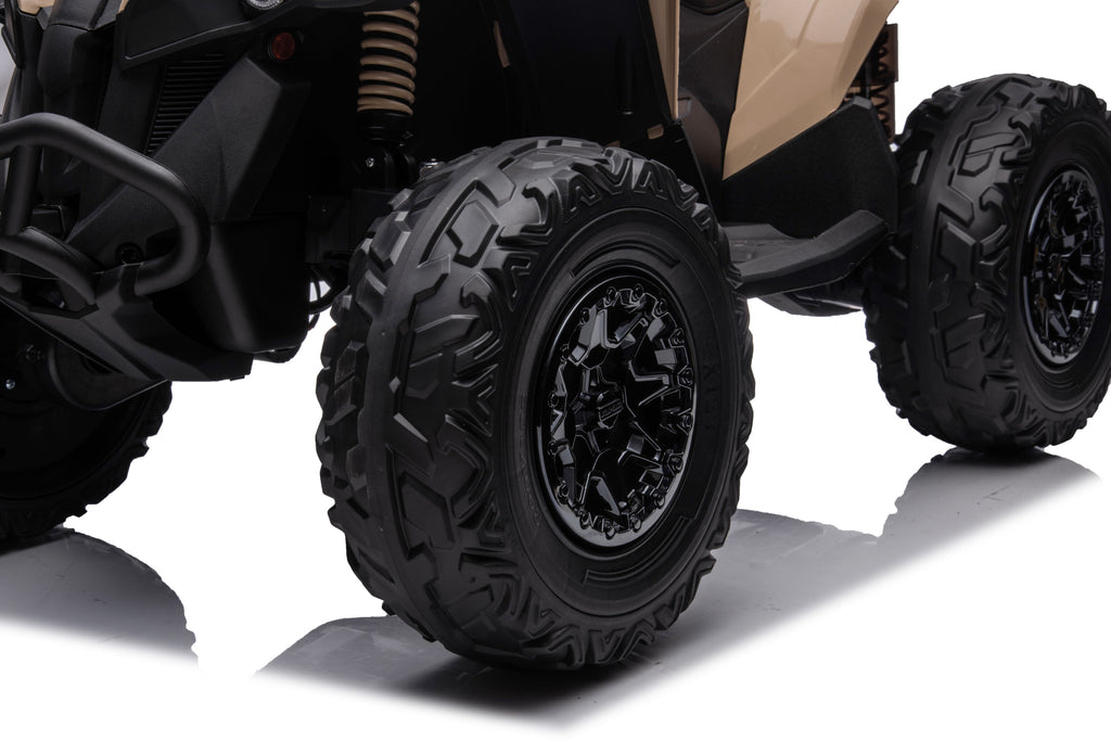 Акумулаторна кола Licensed Can AM Renegade ATV Khaki - снимка 7
