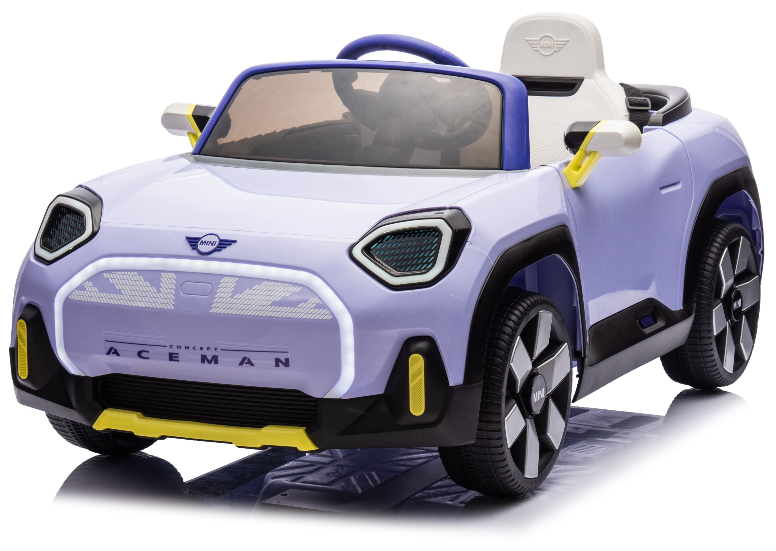 Акумулаторна кола Licensed Mini Cconcept Aceman Purple - снимка 9