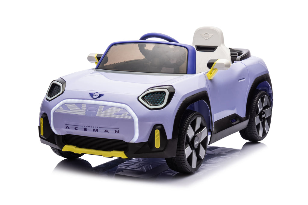Акумулаторна кола Licensed Mini Cconcept Aceman Purple - снимка 5