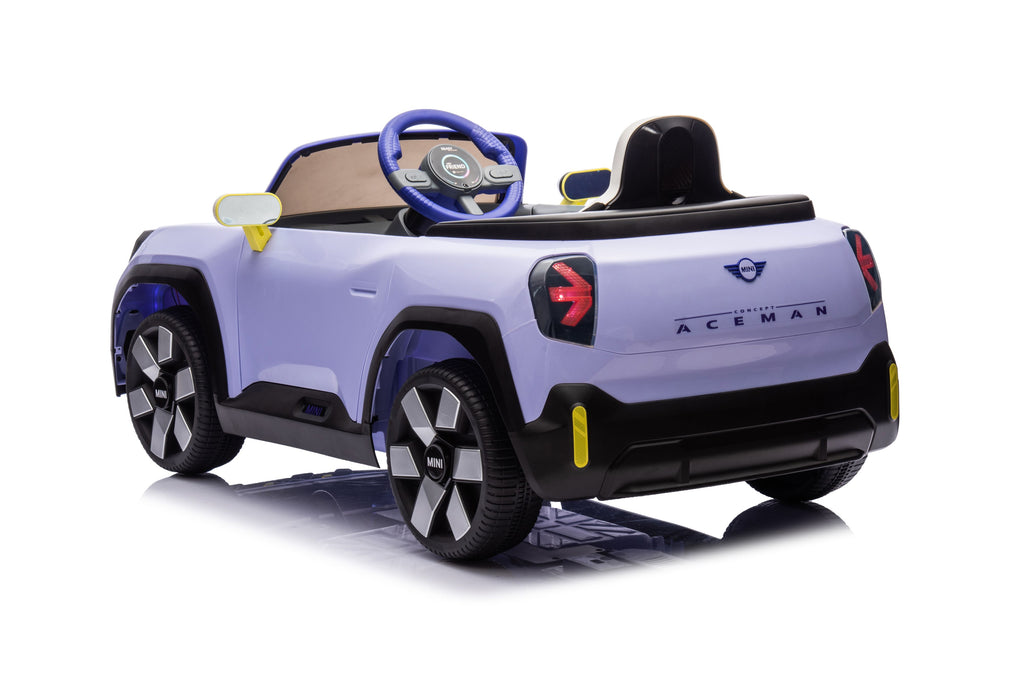 Акумулаторна кола Licensed Mini Cconcept Aceman Purple - снимка 4