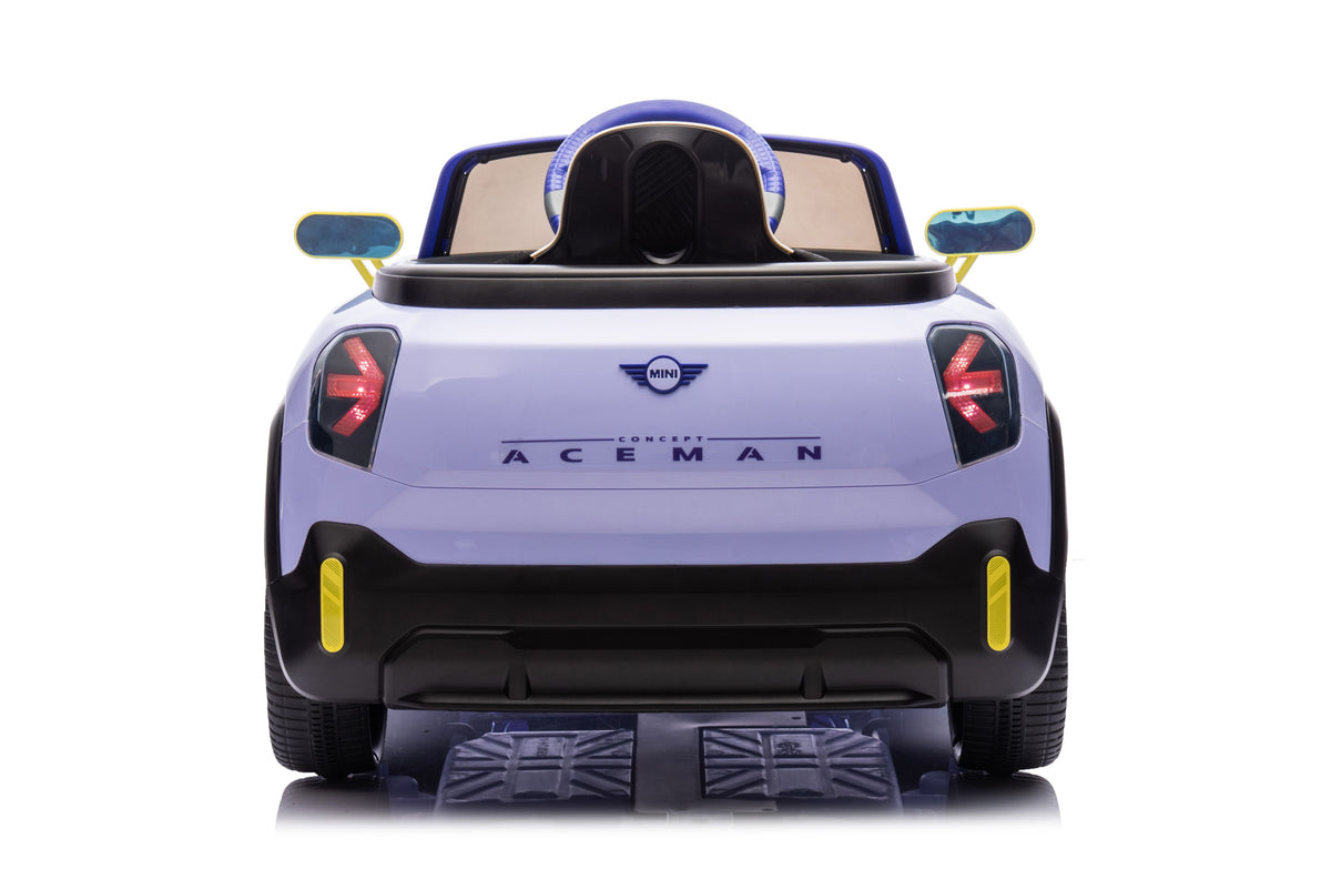 Акумулаторна кола Licensed Mini Cconcept Aceman Purple - снимка 6