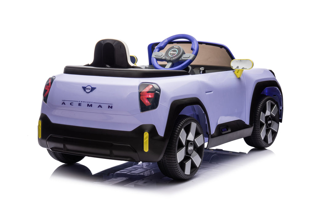 Акумулаторна кола Licensed Mini Cconcept Aceman Purple - снимка 8