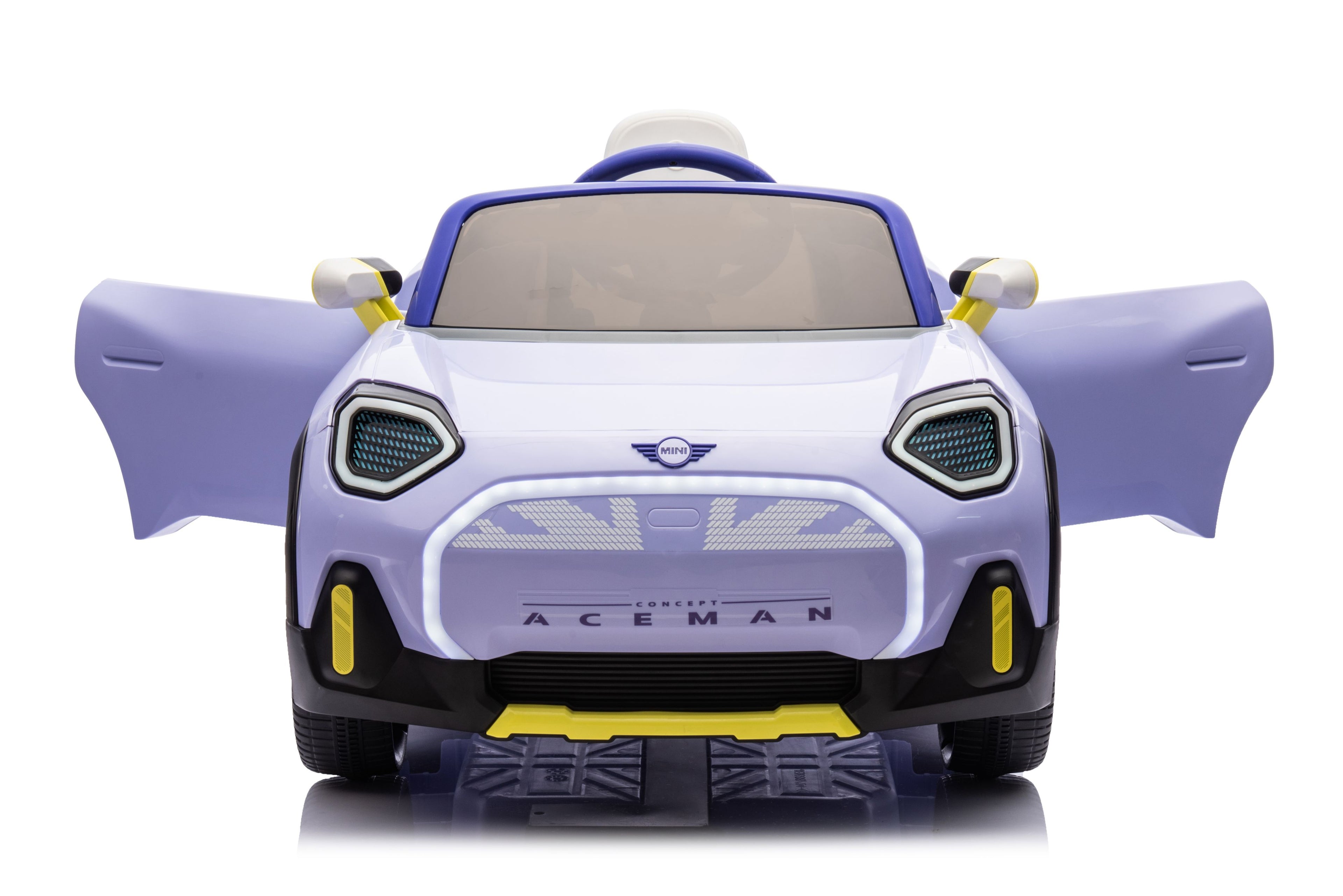 Акумулаторна кола Licensed Mini Cconcept Aceman Purple - снимка 10