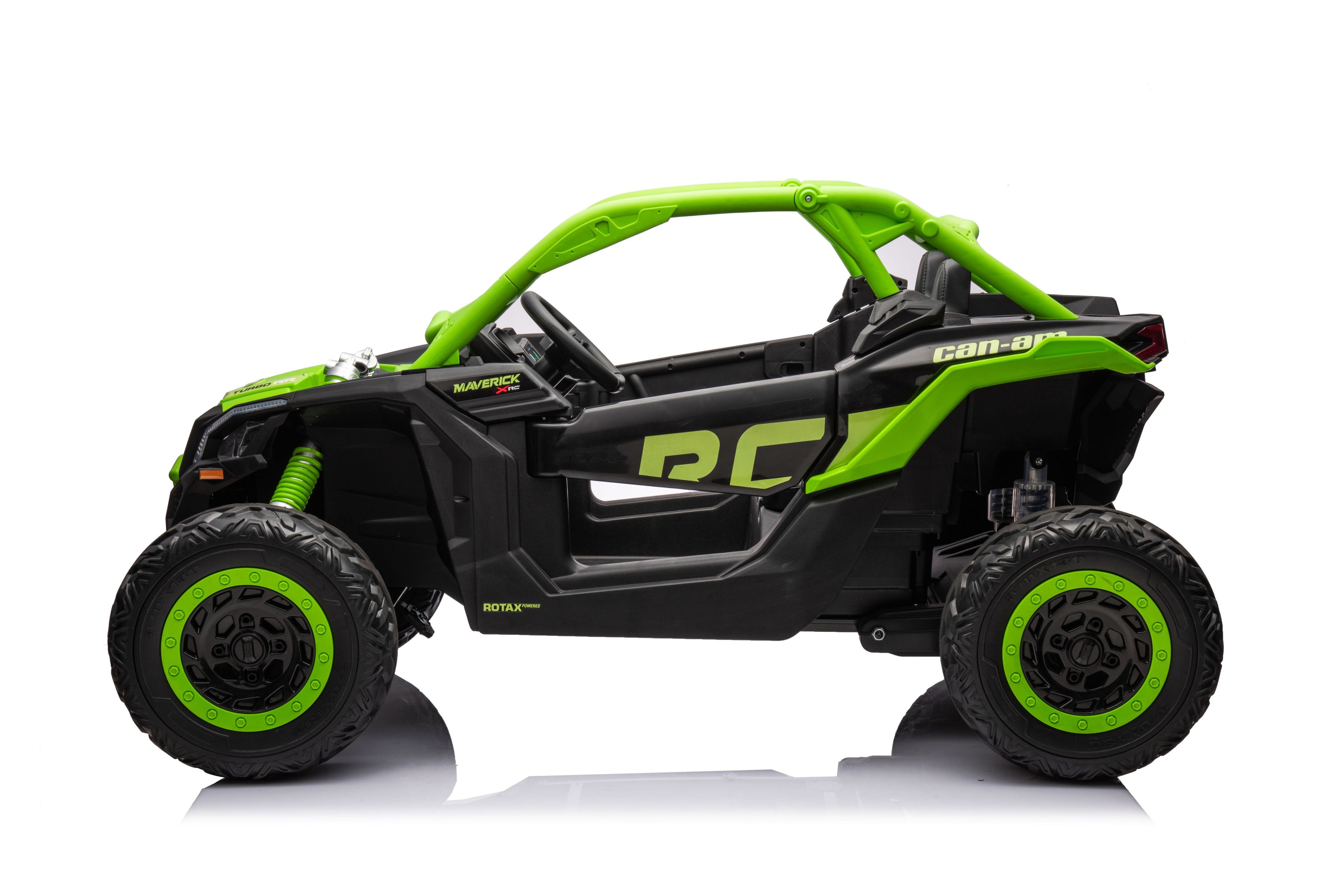 Акумулаторна кола Licensed Can Am Maverick Green - снимка 3