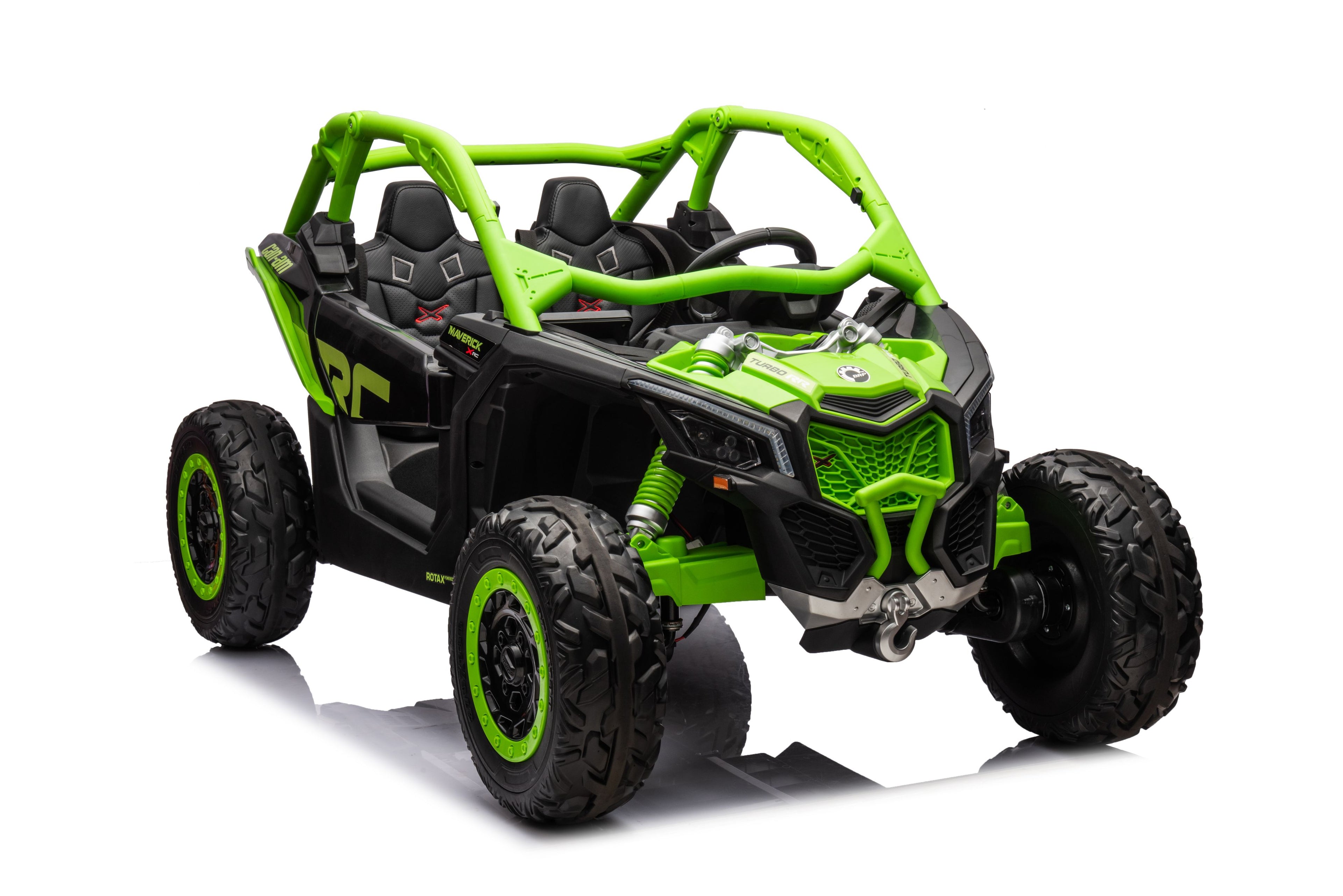 Акумулаторна кола Licensed Can Am Maverick Green - снимка 4