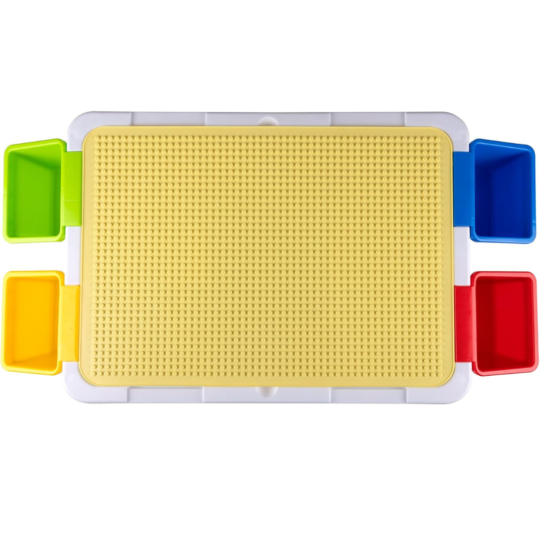 Eddy Toys детска маса с конструктор, 300 части - снимка 6