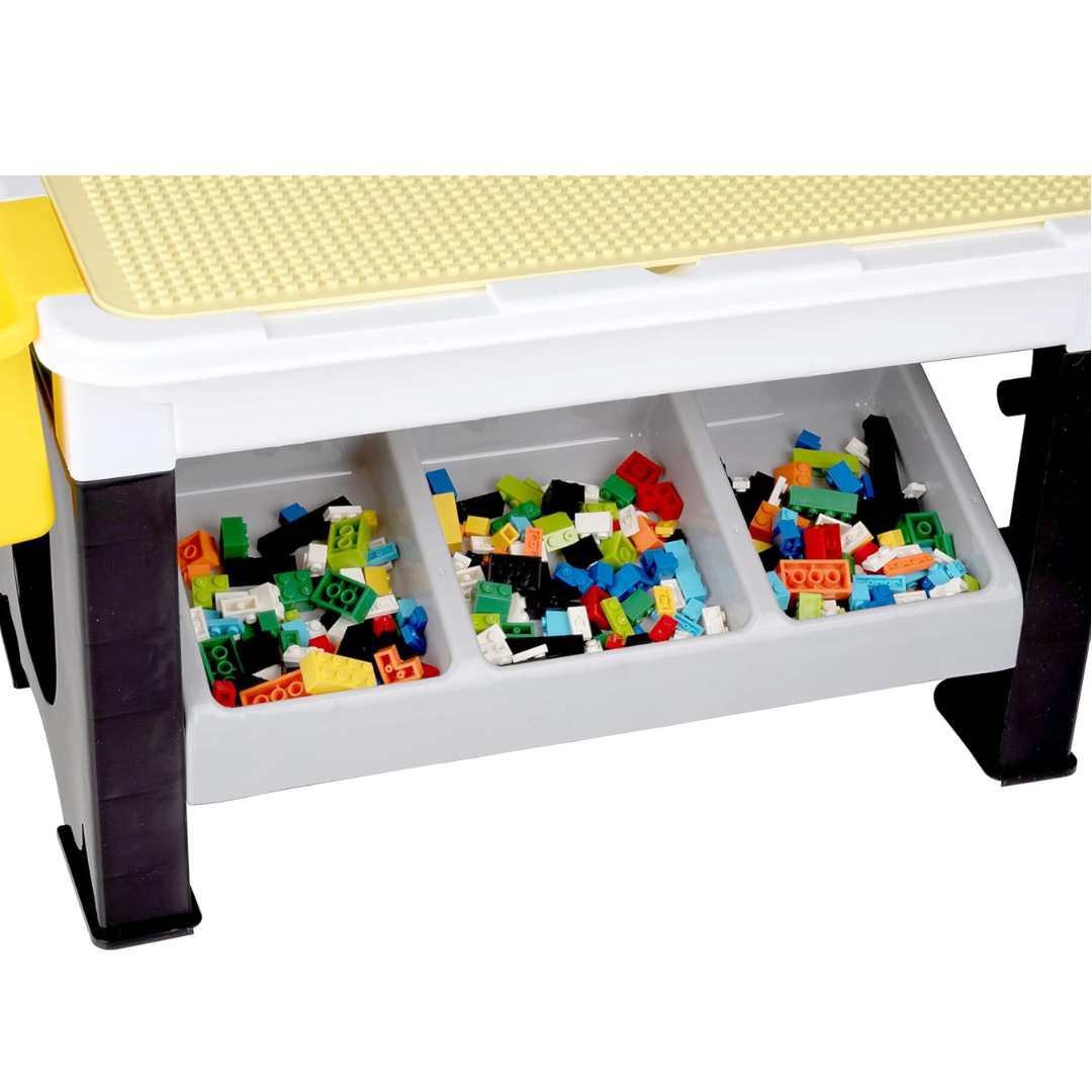 Eddy Toys детска маса с конструктор, 300 части - снимка 5