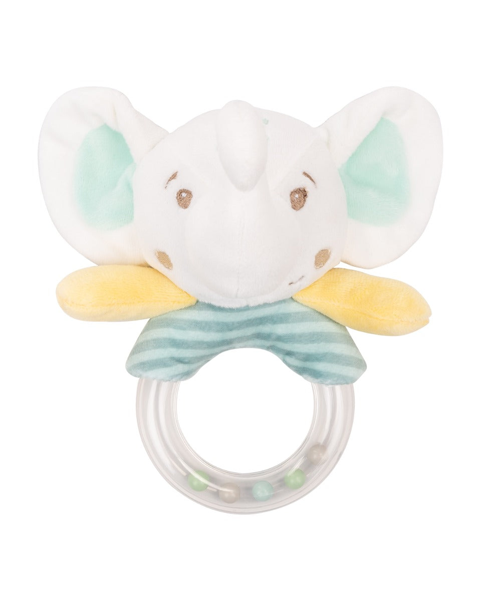Играчка плюшена дрънкалка Elephant Time | Kikkaboo