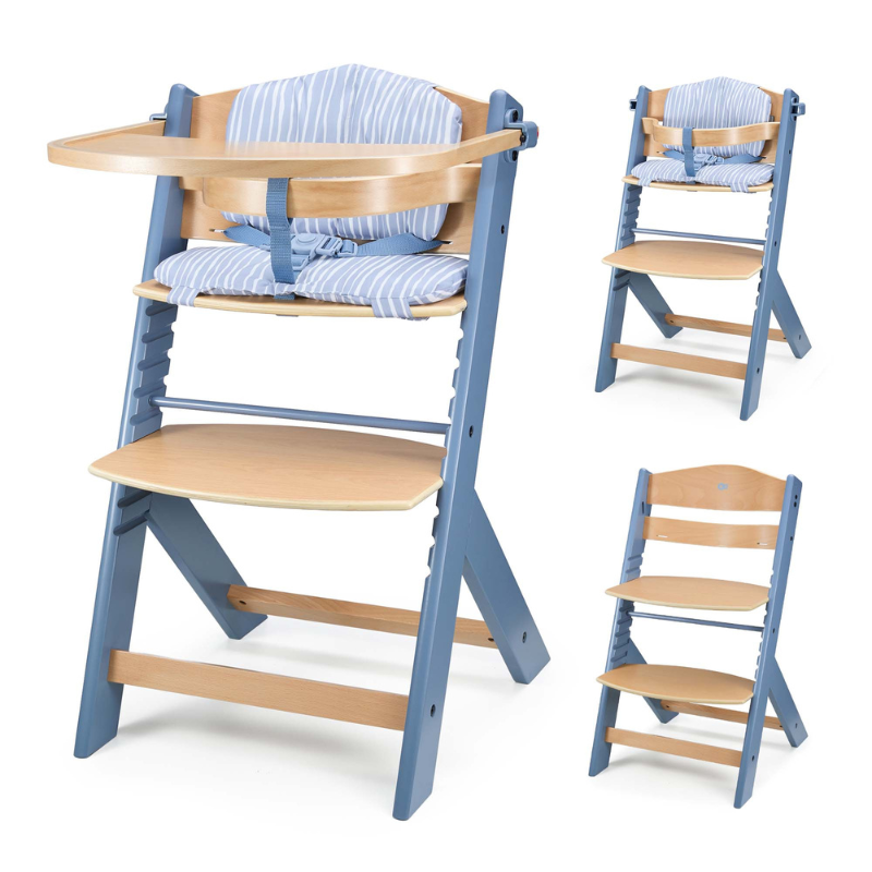 KinderKraft столче за хранене + възглавница ENOCK Nordic Breeze - снимка 2
